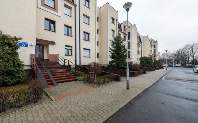 Апартаменты P&O Apartments Gocław 2 Варшава вид на фасад