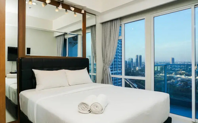 Minimalist Studio Room at Puri Mansion Apartment
