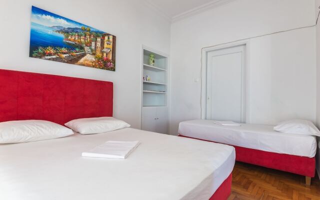 Апартаменты Super Paradise Apartments вид на фасад