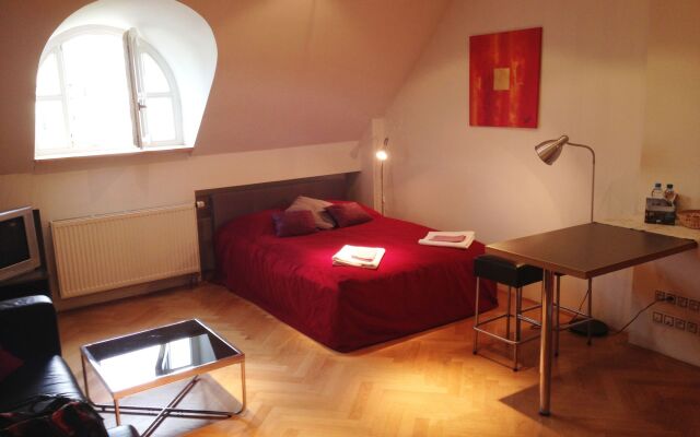 Апартаменты Prague Letna Apartments Прага комната для гостей