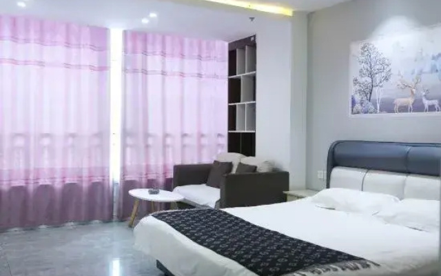 Apple Leisure Apartment (Linyi Lunanxin International Shop)