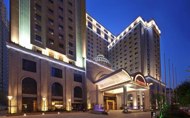 Отель Sheraton North City Сиань вид на фасад