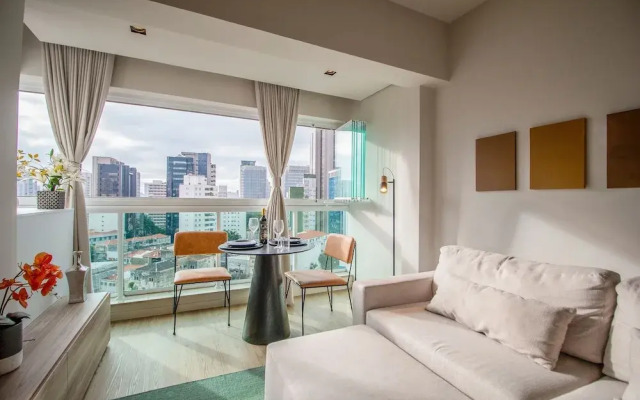 Apartamento em Pinheiros com Piscina