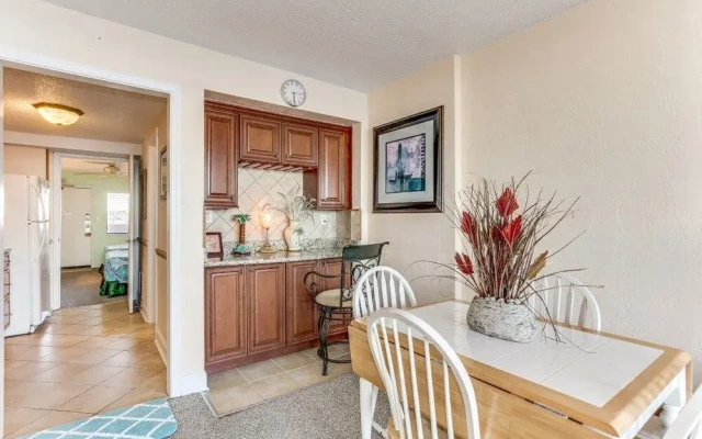 Beach-front Condo with Private Balcony