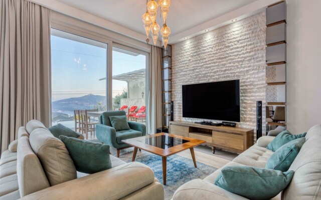 Villa Palmiye by Akdenizvillam Турция, Калкан - отзывы, цены и фото номеров - забронировать отель Villa Palmiye by Akdenizvillam онлайн комната для гостей