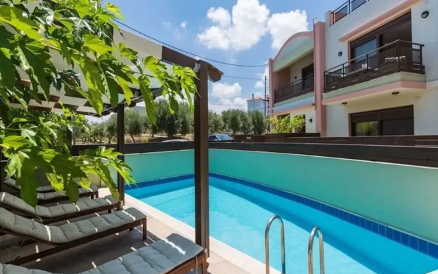 Apartment With Sea View Terrace in Crete