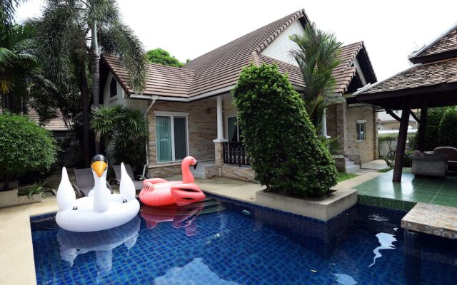 Отель Green Residence Pool Villa Паттайя вид на фасад