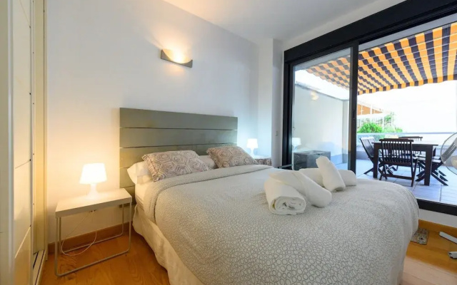 M Sod11 Moderno Apartamento Familiar con Terraza