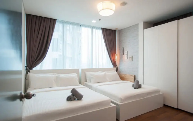 S6 Beautiful 2 Beds Suite - KLCC - KL Tower - WIFI