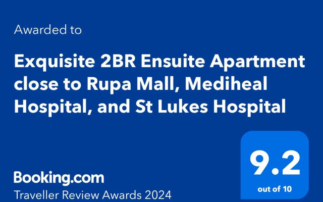 Exquisite 2BR Ensuite Apartment near Rupa Mall
