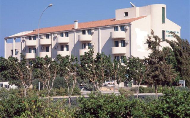 Отель Aparthotel Mandalena Кипр, Протарас - 4 отзыва об отеле, цены и фото номеров - забронировать отель Aparthotel Mandalena онлайн вид на фасад