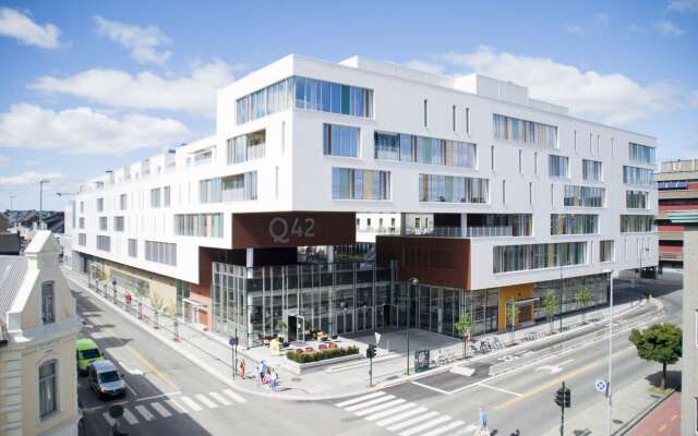 Hotel Q42 Кристиансанд вид на фасад