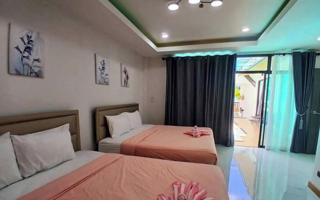 Large Private Pool Villa, 650 m From Mae Rumphueng Beach