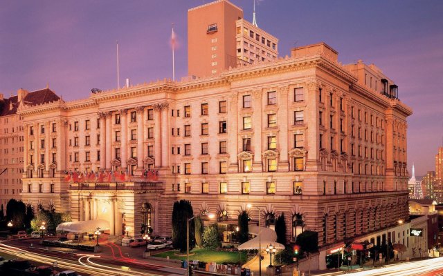 Отель Fairmont San Francisco США, Сан-Франциско - отзывы, цены и фото номеров - забронировать отель Fairmont San Francisco онлайн вид на фасад
