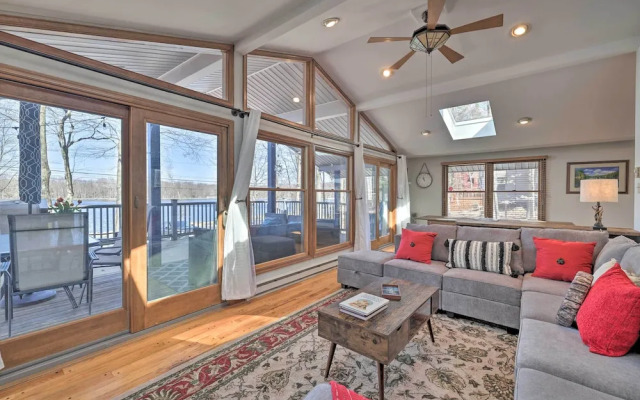 Locust Lake Village Cabin w/ Deck & Lake View!