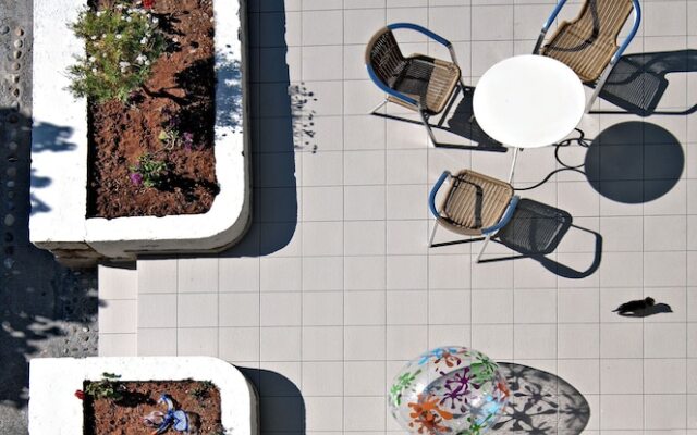 Апартаменты Ourania Apartments вид на фасад