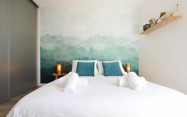 Les Choucas - appartement duplex lumineux avec parking