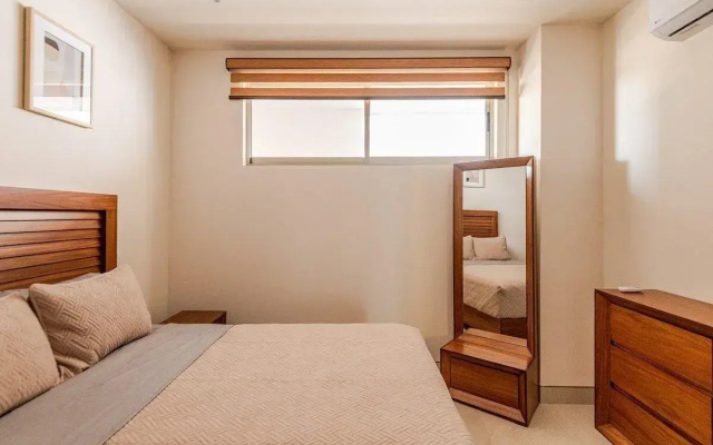 Elegante Condo, con alberca, zona Tezal