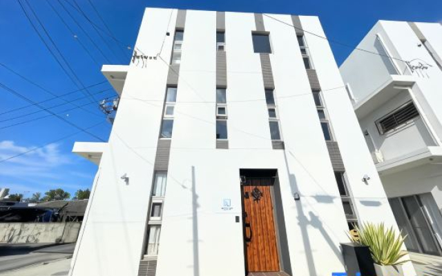 [Churaumi/Kouri] 1min Beach/Hotel-Quality Villa/Max 10ppl/2 Parking/White Cube Yagaji Okinawa
