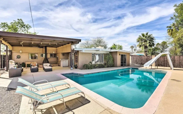 7 Mi to Downtown Phoenix: Home w/ Pool & Foosball!