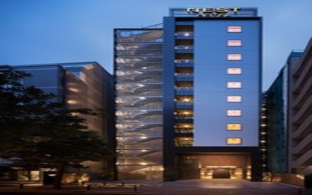 Отель Nest Hotel Tokyo Hanzomon Япония, Токио - отзывы, цены и фото номеров - забронировать отель Nest Hotel Tokyo Hanzomon онлайн вид на фасад