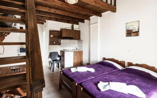 Despina Studios 4 beds with loft and kitchenette # 8