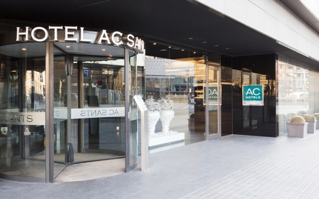Отель AC Hotel Sants by Marriott Испания, Барселона - отзывы, цены и фото номеров - забронировать отель AC Hotel Sants by Marriott онлайн вид на фасад