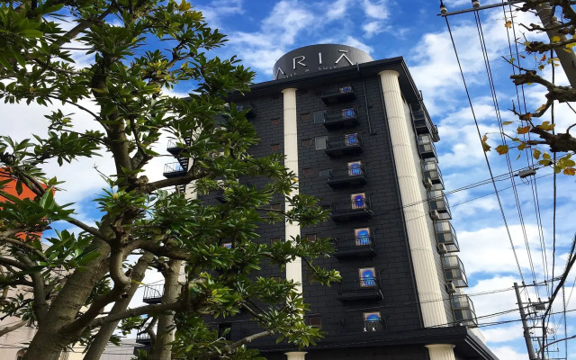 Hotel Aria Тиба вид на фасад