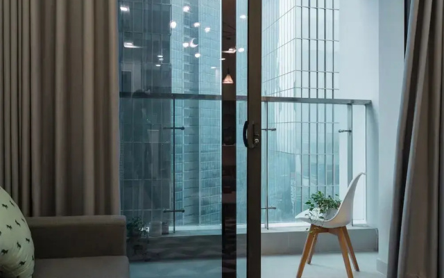 Apartment with residence