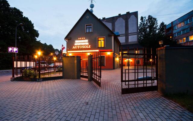 Отель Aparthotel Autosole Riga Рига вид на фасад