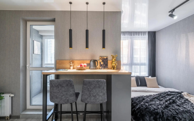 Bulbash Apartments (Бульбаш Апартаменты) на улице Лейтенанта Кижеватова 3В