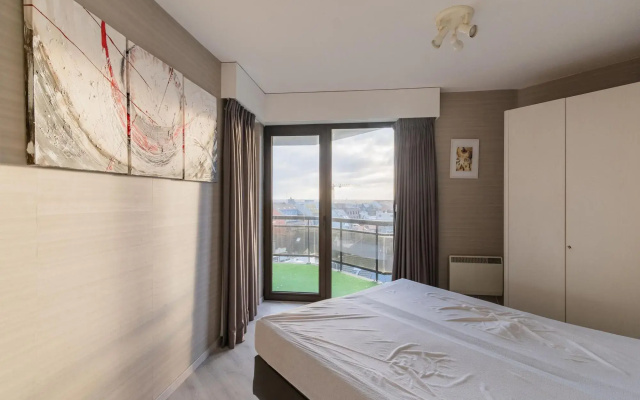 Welcoming apartment in Blankenberge with sea-views