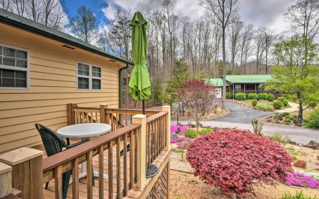 Peaceful Chattahoochee Apt w/ Mountain Views