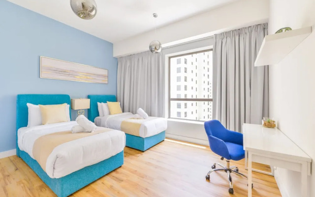 Luxury JBR - 2BR - Free Beach Resorts Access!