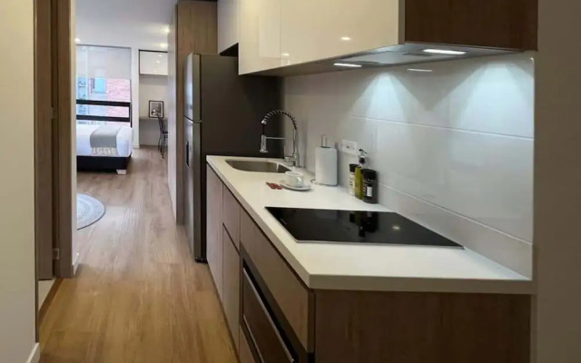 w Warm Modern Loft in the Heart of Bogot