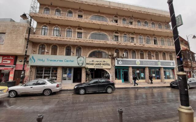 Отель Moab Land Hotel Иордания, Мадаба - отзывы, цены и фото номеров - забронировать отель Moab Land Hotel онлайн вид на фасад