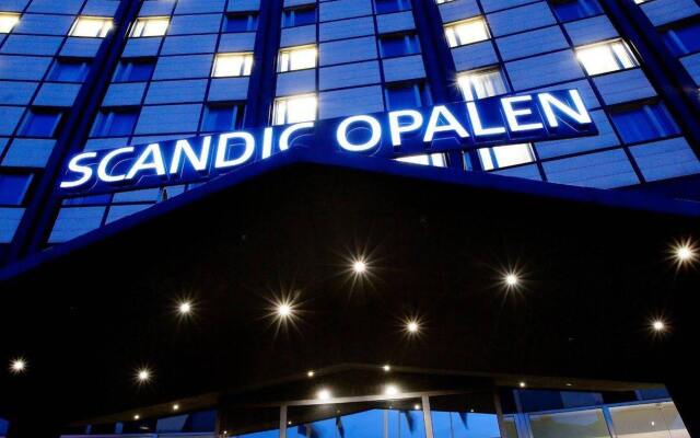Отель Scandic Opalen вид на фасад