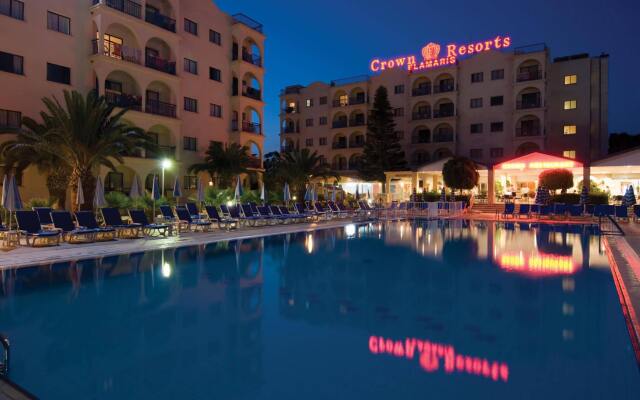 Отель Crown Resorts Elamaris Кипр, Протарас - 4 отзыва об отеле, цены и фото номеров - забронировать отель Crown Resorts Elamaris онлайн вид на фасад