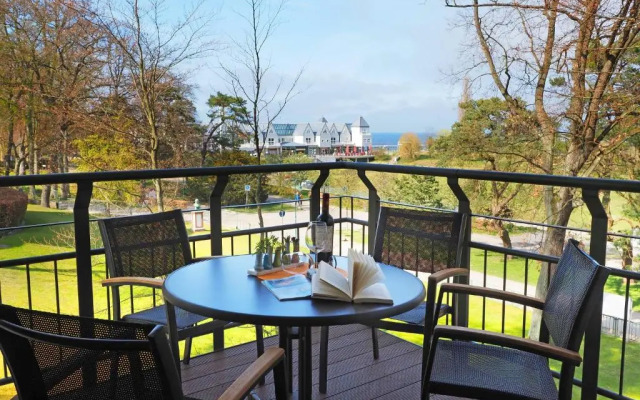 Kaiservillen Heringsdorf - Appartement mit 2 Schlafzimmern und Balkon D212