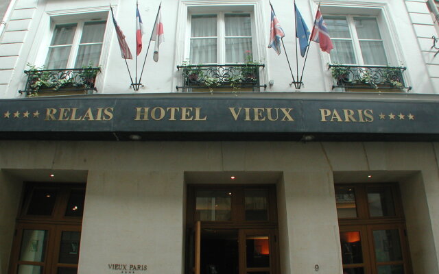 Отель Relais Du Vieux Paris Париж вид на фасад