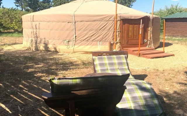 Superb Yurt of Mongolian Tradition in Provence
