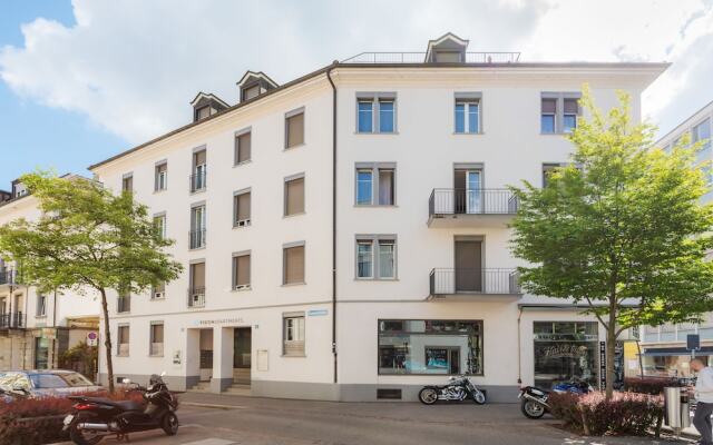 Отель VISIONAPARTMENTS Zurich Cramerstrasse вид на фасад