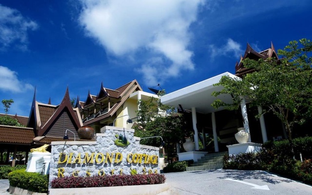 Отель Diamond Cottage Resort & Spa вид на фасад
