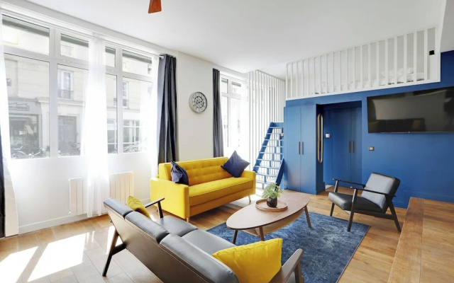 Authentic Loft - 2br/8p - Oberkampf