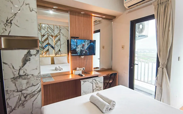 Neat And Tranquil Studio At Delft Ciputra Makassar Apartment