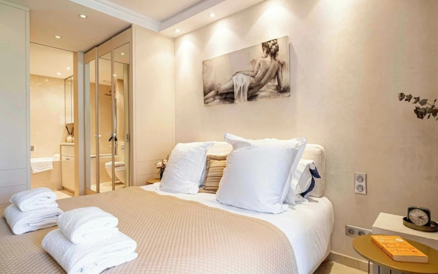 Modern Appartement a/c 2br/4p - Cannes