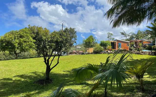 L'escapade créole Bungalow Bananier jacuzzi privatif