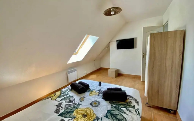 Maison pour 4 personnes avec terrasse