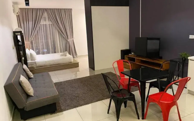 Studio with a Balcony @Twin Galaxy Residence