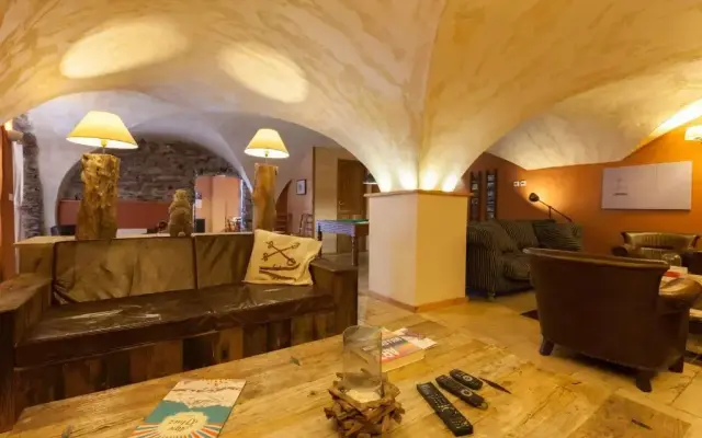 Chalet le Villarais1 sauna billard